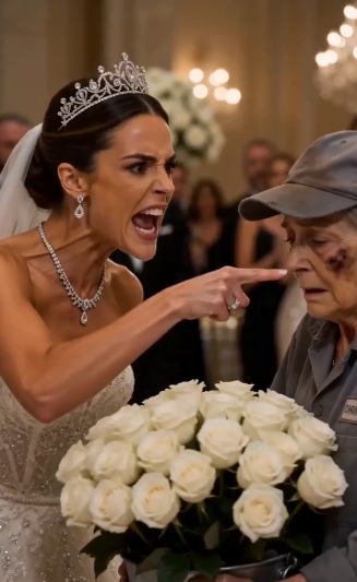 She slapped the woman delivering roses at her wedding. Then the groom revealed who she really was. 🥀💔