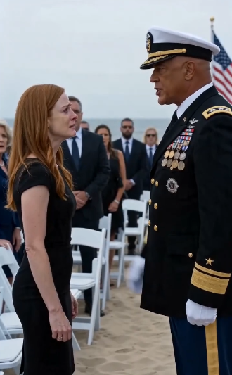They humiliated the “failed” agent at her husband’s memorial. Then the Admiral saluted her. 🎖️🌊