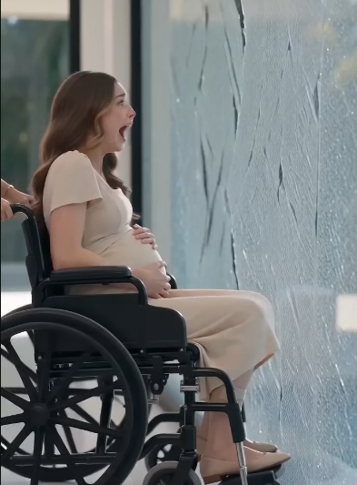 Vile woman shoves pregnant woman in wheelchair; watch her instant, satisfying downfall. ♿🤬