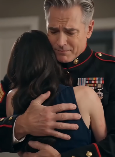 He beat his wife, until her military father stormed in with the police