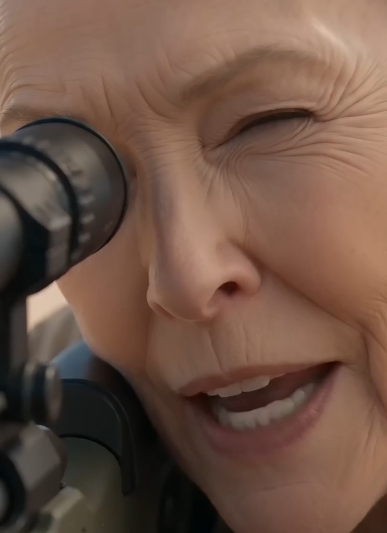 Mocked by the instructor, the elderly woman proved she was a military legend.